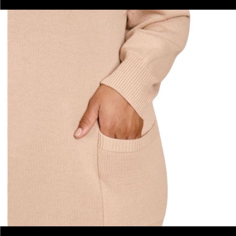 BNWT Cashmere/Cotton 11 Honore Oatmeal Nola Sweater Dress 3X. Retails $288 - Picture 6 of 11